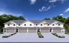 Traditional Fiveplex Plan - 1,692 Square Feet, 3 Bedrooms, 2.5 ...