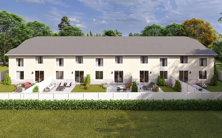 Traditional Fiveplex Plan - 1,692 Square Feet, 3 Bedrooms, 2.5 ...
