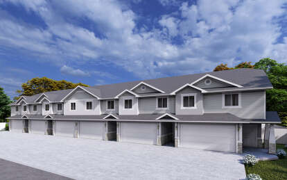 Traditional House Plan #2802-00366 Elevation Photo