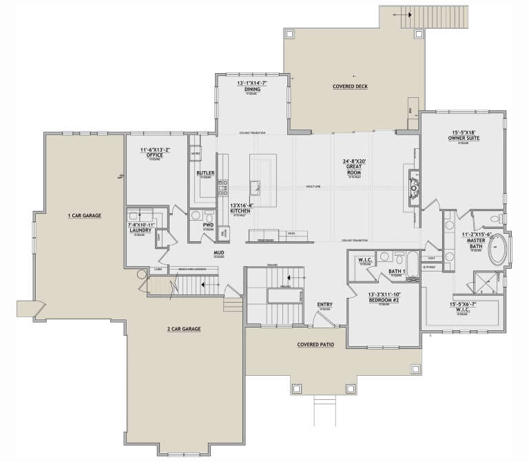 House Plan House Plan #32663 Drawing 1