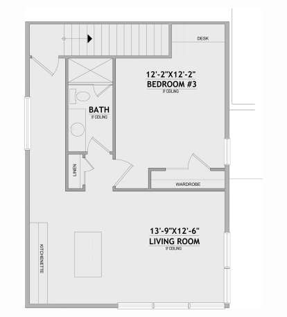 Second Floor for House Plan #8768-00156