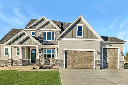 Craftsman House Plan #8768-00157 Elevation Photo