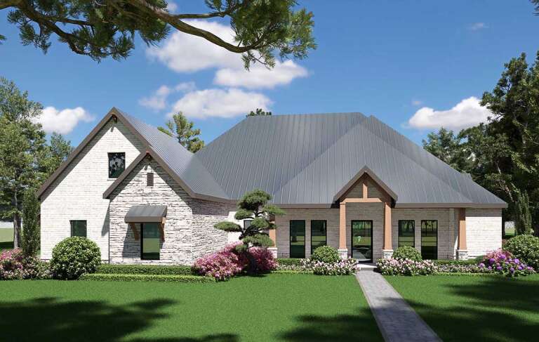 House Plan House Plan #32667 Front Elevation 