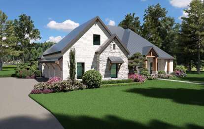 Craftsman House Plan #5445-00546 Elevation Photo
