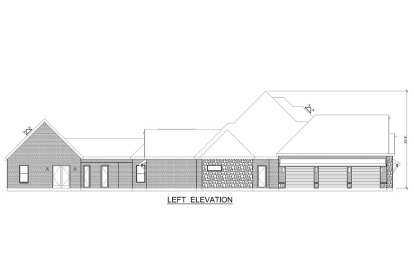 Craftsman House Plan #5445-00546 Elevation Photo