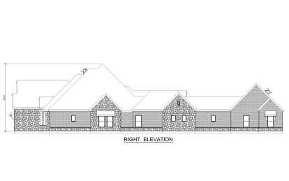 Craftsman House Plan #5445-00546 Elevation Photo