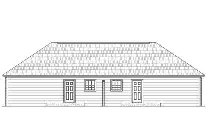 Traditional House Plan #348-00322 Elevation Photo