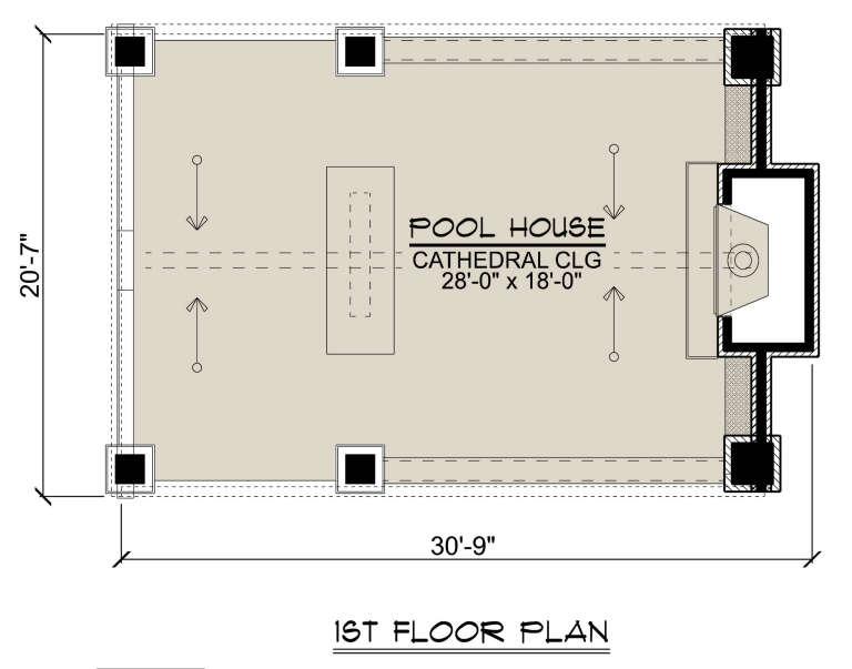 House Plan House Plan #32672 Drawing 1