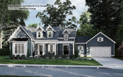 Modern Farmhouse House Plan #6261-00069 Elevation Photo