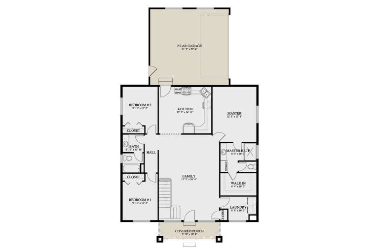 House Plan House Plan #32677 Drawing 1