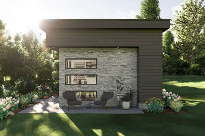 Modern House Plan #963-01126 Elevation Photo