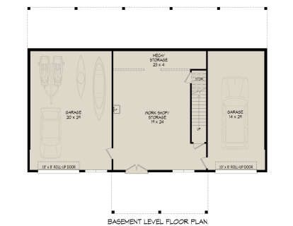 Basement for House Plan #940-01267