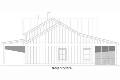 Modern Farmhouse House Plan #940-01268 Elevation Photo
