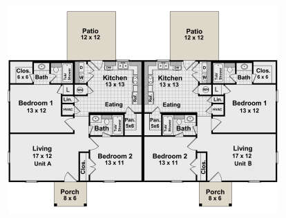 Main Floor  for House Plan #348-00324
