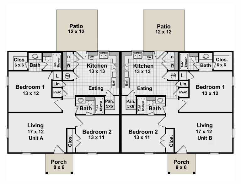 House Plan House Plan #32687 Drawing 1