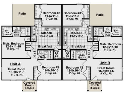 Main Floor  for House Plan #348-00325