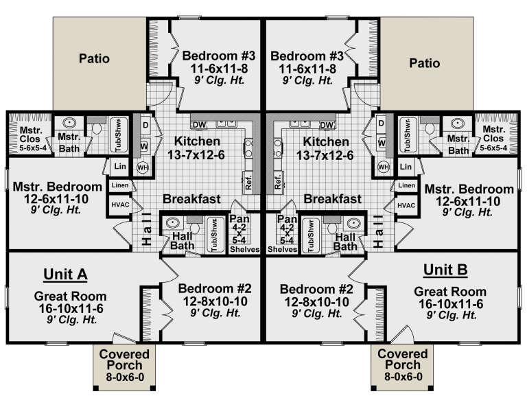 House Plan House Plan #32688 Drawing 1
