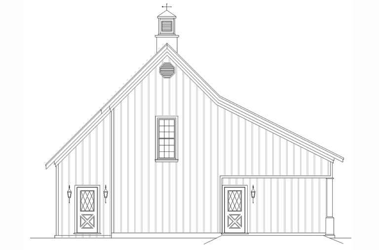 Barn Plan - 1,568 Square Feet, 3 Bedrooms, 2.5 Bathrooms | Floor Plan ...