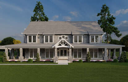 Craftsman House Plan #8318-00419 Elevation Photo