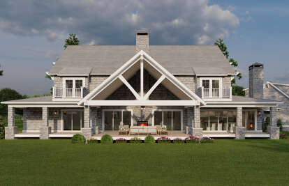 Craftsman House Plan #8318-00419 Elevation Photo