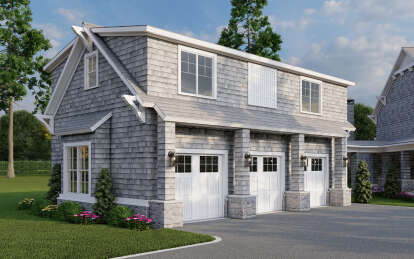 Craftsman House Plan #8318-00419 Elevation Photo