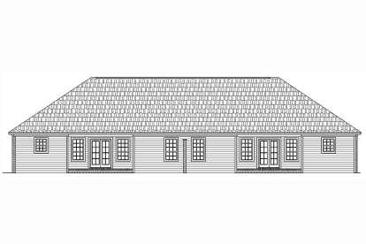 Traditional House Plan #348-00328 Elevation Photo