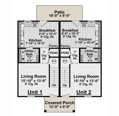 Main Floor  for House Plan #348-00329