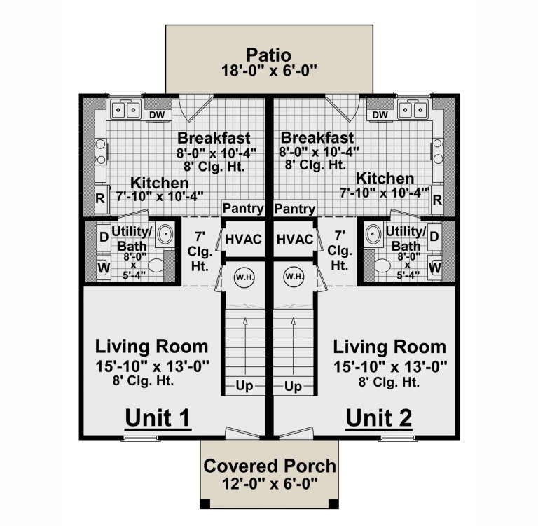 House Plan House Plan #32697 Drawing 1