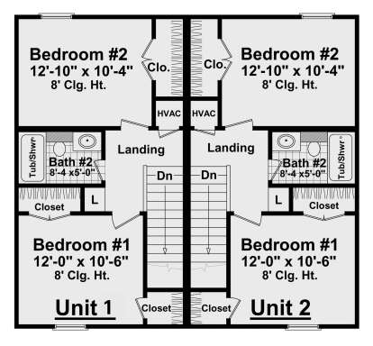 Second Floor for House Plan #348-00329