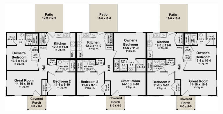 House Plan House Plan #32698 Drawing 1