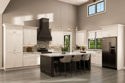 Barn House Plan #009-00437 Additional Photo