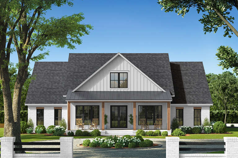 House Plan House Plan #32701 Front Elevation 