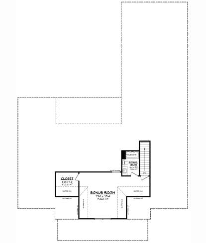 Bonus Room for House Plan #041-00385