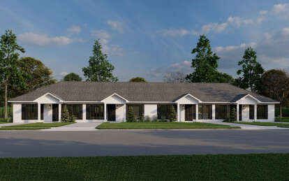 Traditional House Plan #8318-00420 Elevation Photo