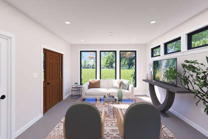 Modern House Plan #2802-00370 Additional Photo