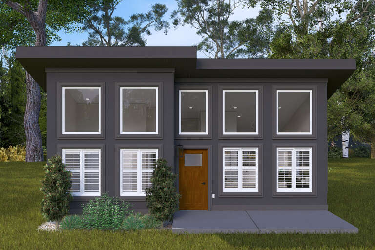 House Plan House Plan #32705 Front Elevation 