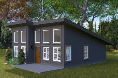 Modern House Plan #2802-00371 Elevation Photo
