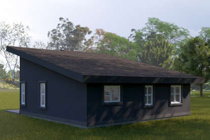 Modern House Plan #2802-00371 Elevation Photo