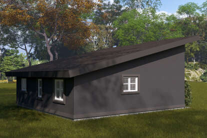 Modern House Plan #2802-00371 Elevation Photo