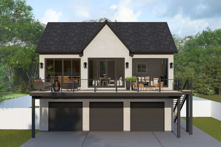 House Plan House Plan #32706 Front Elevation 