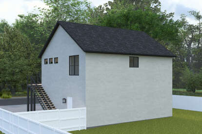 Contemporary House Plan #2802-00372 Elevation Photo