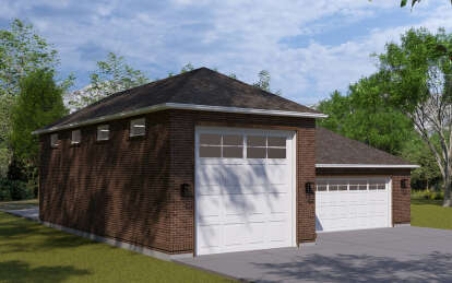 Traditional House Plan #2802-00373 Elevation Photo