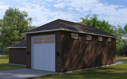Traditional House Plan #2802-00373 Elevation Photo