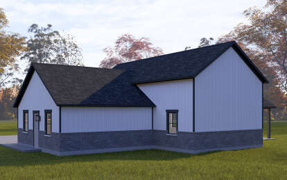 Modern Farmhouse House Plan #2802-00374 Elevation Photo