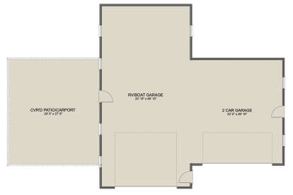 Main Floor  for House Plan #2802-00374