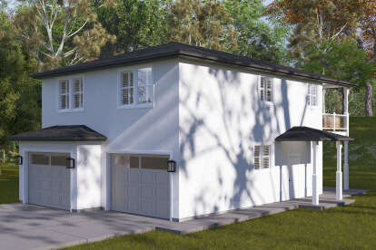 Traditional House Plan #2802-00375 Elevation Photo