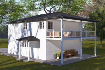 Traditional House Plan #2802-00375 Elevation Photo