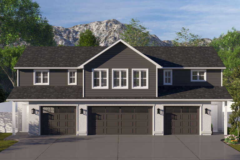 House Plan House Plan #32711 Front Elevation 
