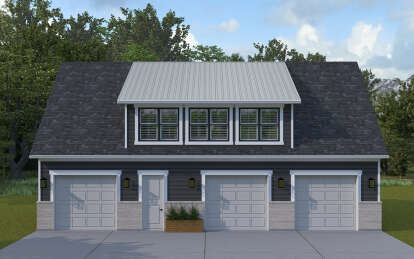 Craftsman House Plan #2802-00377 Elevation Photo