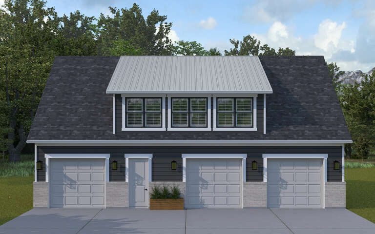 House Plan House Plan #32712 Front Elevation 